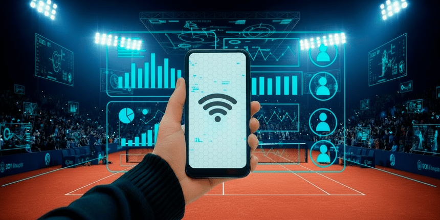 Wi-Fi que sustenta a experiência e gera inteligência