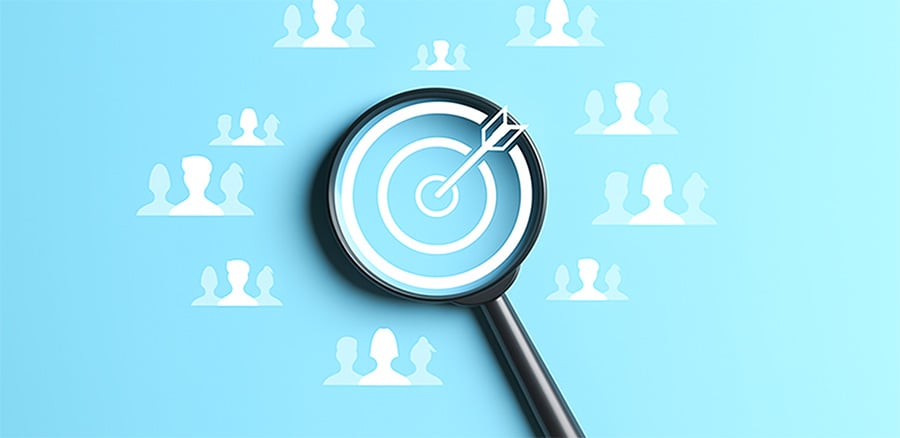 Lupa buscando leads segmentados