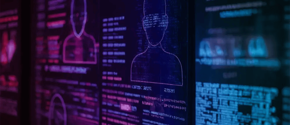 dados qualificados de leads em uma tela tecnológica