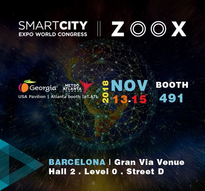 Zoox Smart Data na Smart City Expo 2018, em Barcelona - Zoox Smart Data